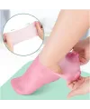 Premium Silikon Nemlendirici Çorap | Evde Spa Etkili Ayak Bakımı