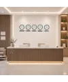 Prestige Kahverengi 36 Cm Tabelalı Dünya Saatleri 5’li Set