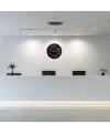 Prestij Kırmızı 36 Cm Atatürk Tasarımlı Duvar Saati
