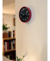 Prestij Kırmızı 36 Cm Atatürk Tasarımlı Duvar Saati