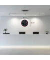 Prestij Kırmızı 36 Cm Atatürk Tasarımlı Duvar Saati