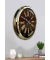 Prime Aurea Gold 52 Cm Metal Duvar Saati