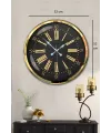 Prime Aurea Gold 52 Cm Metal Duvar Saati