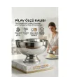 Profesyonel 13 Cm Çapında Pilav Kalıbı - Helva Kalıbı 304 Paslanmaz Çelik  723024
