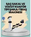 Profesyonel Erkek Tıraş Makinesi – Kablosuz, Paslanmaz Bıçaklı Ve Tam Aksesuar