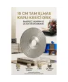 Profesyonel Full Elmas Disk 100mm - Granit, Seramik, Metal Kesme & Bileme Taşı 723178