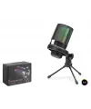 Profesyonel Gaming Rgb Mikrofon 192 Khz / 24 Bit Type-C - Siyah ME6S