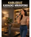 Profesyonel Kablosuz Mikrofon Seti Çift Mikrofonlu