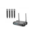 Profesyonel Kablosuz Vhf Mikrofon 4’Lü Set - Siyah HDX2792