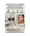 Profesyonel Kaş Cımbızı 2li Set  Çelik Düz Uçlu Tüy Alma Cımbızı Solingen Professional 718965