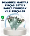 Profesyonel Kullanıma Uygun 13 Parça Makyaj Fırçası Takımı Fiber Kıllı