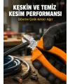 Profesyonel Kullanıma Uygun Dövme Çelik Yan Keski