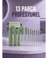 Profesyonel Makyaj Fırça Seti Yumuşak Kıllı Taşınabilir Çantalı