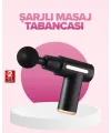 Profesyonel Masaj Tabancası 6 Kademeli Derin Kas Terapisi 4 Başlıklı Şarjlı Sessiz Motor