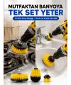 Profesyonel Matkap Ucu Temizlik Fırçası 3’lü Set
