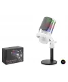 Profesyonel Mikser Kontrollü Gaming Rgb Mikrofon 24 Bit Çinko Alaşım Gövde Type-C - Beyaz ME6SW