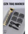 Profesyonel Şarjlı Saç Ve Sakal Şekillendirici Çizik Tıraş Makinesi