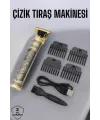 Profesyonel Şarjlı Saç Ve Sakal Şekillendirici Çizik Tıraş Makinesi