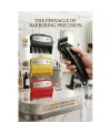 ProfesyonelTıraş Makinesi Tarağı Seti 3lü  Absolute Professional (1.5mm, 3mm) 723003