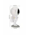 Projeksiyon Astronot Lamba Speaker Sevimli Astronot Bluetooth Hoparlör