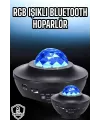 Projektör Yıldız Gece Lambası Disko Topu Bluetooth Bağlantılı Taşınabilir Şarjlı