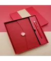 Promosyon Defter Kalem Seti Kırmızı Renk