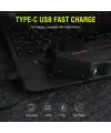 Ps-001 5 Aydınlatma Modlu Cob Led Sensörlü Usb Şarj  Edilebilir Dahili Pilli Kafa Lambası