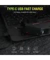 Ps-001 5 Aydınlatma Modlu Cob Led Sensörlü Usb Şarj  Edilebilir Dahili Pilli Kafa Lambası