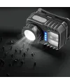 Ps-571 Sensör Xpg Cob Led Usb Şarj Edilebilir Lityum Pilli Zoomlu Kafa Lambası