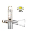 Ps-8915 10w Zoomlu Led Powerbank Özellikli Şarjlı Kamp El Feneri