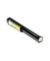 Ps-Q5 Pilli Mıknatıslı Cob Led Çalışma Tamir Kırmızı Işık El Feneri