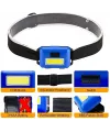 Ps-t89 Mini Pilli Cob Led 3 Mod Su Geçirmez Kafa Feneri Lambası