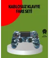 Ps4 Kablosuz Oyun Kolu Gecikmesiz Bağlantılı Ergonomik Tasarımlı