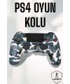 Ps4 Oyun Kolu Kamuflaj Desenli Joystick