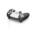 Ps4 Uyumlu Kablosuz Gamepad Oyun Kolu - Siyah Beyaz ND500E