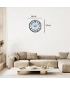 Pure Krem 36 Cm Klasik Duvar Saati