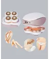 Pürüzsüz Cilt İçin Çok Başlıklı Ağrısız Tıraş Makinesi