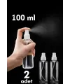 Püskürtücü Boş Sprey Şişe 100 Ml 2 Adet