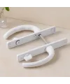 PVC Banyo-WC Kilitli Kapı Kolu Beyaz
