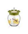 Qlux C-00181 Frutta Kaşıklı Kavanoz 370cc*12=k
