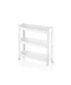 Rafty 3 Katlı Tekerlekli Sepet Organizer Düzenleyici Raf Ünitesi 465x145x480mm