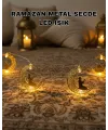 Ramazan Ay Işığı Secde Eden Adam Silüetli Led Peri Işığı