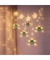 Ramazan Perde LED Işık 3m (Fişli, Eklemeli) Camii Yıldız