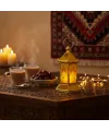 Ramazan Temalı Altıgen Kubbe LED Lamba