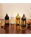 Ramazan Temalı Büyük Altıgen Kapalı Kubbe LED Lamba