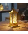Ramazan Temalı Gold Kare Kubbe LED Lamba