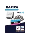 Rapira Platinum 10 Adet Tıraş Jileti Kantaşı Seti 715919
