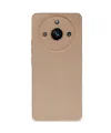 Realme 11 Pro Kılıf Nano İçi Kadife Silikon - Pudra