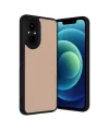 Realme 12 Lite Kılıf Aras Deri Kapak - Pudra