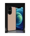 Realme 12 Lite Kılıf Aras Deri Kapak - Pudra